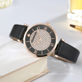 WWOOR 8851 Women Watches Quartz Watch Leather Rhinestone Fashion Wristwatches Luxury Brand Reloj de mujer Factory